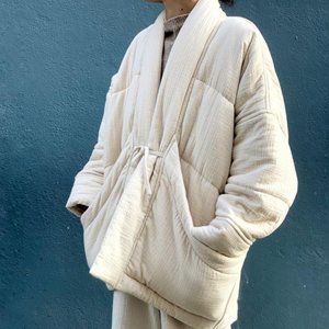 Seeking TRADE 7115 Szeki Sumo Puffer Jacket - Oat